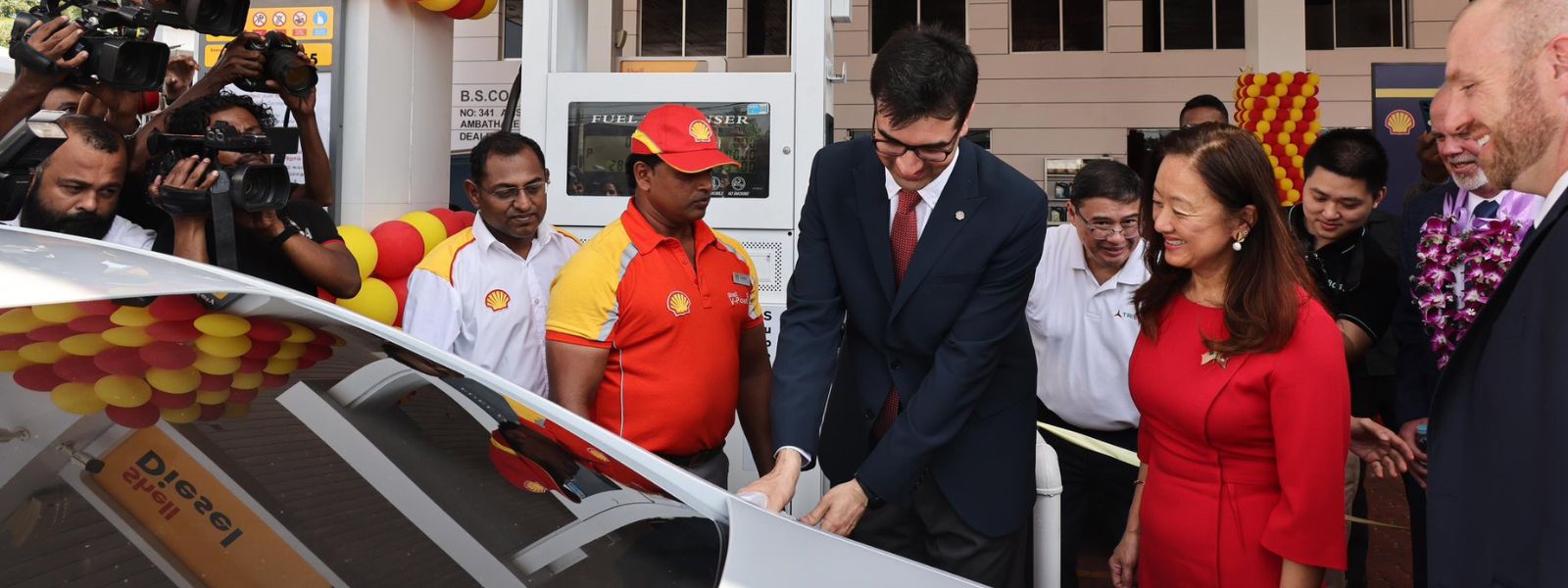 Shell Returns: First Fuel Station Opens in SL